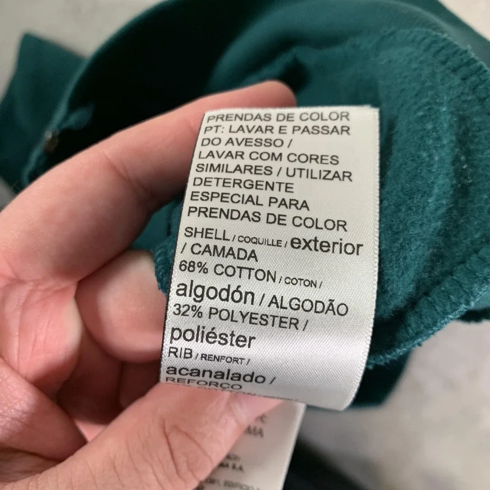 Puma Track Jacket Womens Small Teal Floral Full‎ Zip Sweatshirt Cotton Blend - Picture 12 of 15